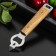 Knock -to -be knife "Lumberjack", stainless steel, brown color
