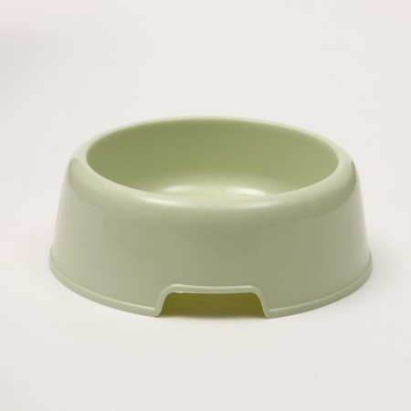 Plastic bowl for animals, 210 ml, 13.7 x 4.6 cm, green-2