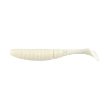 The Yaman Pro Sharky Shad, 9.5 cm, color #01-white, packaging 5 pcs.