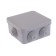 Distribution box SE, 85x85x40 mm, IP55, for open installation, white, IMT35092