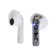 Wireless headphones R20, TWS, inserts, BT 5.3, 30/200 mAh, noise reduction, white