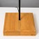 Hugue-2 tablet lamp brown/black 20x20x55cm Risalux