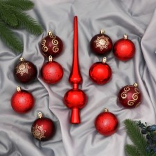 A set of balls of plastic with the top of 21 pcs 