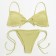 Swimsuit female separate minku color green, size 46
