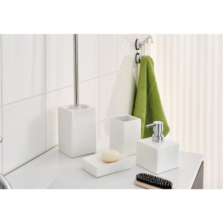 Soap dish Cube, white color-1