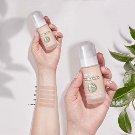 The foundation base of Deborah Milano Formula Pura Foundation, tone 2.1 vanilla, 30 ml-3