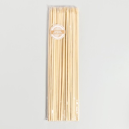 A set of wooden sticks for decor 50 pcs 2x9x30 cm-3