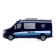 Radio -controlled “Police” machine works from batteries