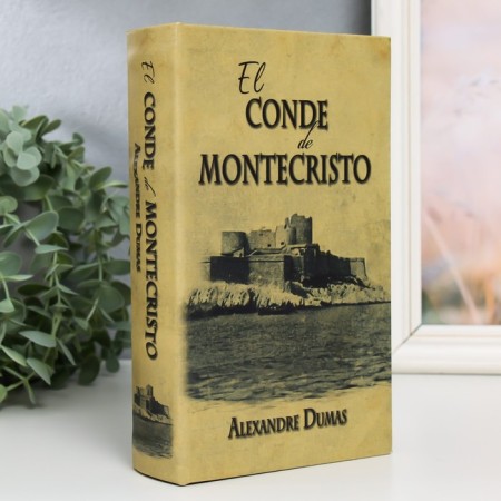 Safe Brush Tree leatherette "Count Monte Cristo" 21x13x5 cm