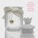 Glass Bank for bulk products with ceramic lid "Tea Conversations", 300 ml, 8 × 14 cm, white cover color