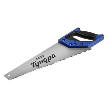 Hacksaw on wood tundra, 2k handle, 2D sharpening, heated tooth, 7-8 tpi, 350 mm-3