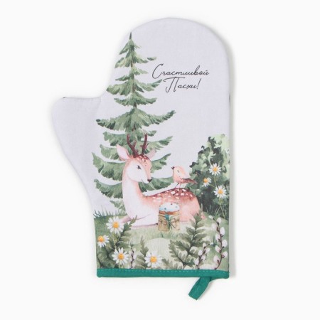 Mittens and Open Ethel "Forest Tale" 20x28cm, Sarzha, 100% H/L, Vatin 250g/m2-1