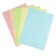 Color paper A4, 500 sheets of Calligrata pastel, 5 colors, 80 g/m²