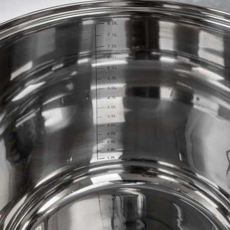 Stainless steel pan Magistro Grande, 8.9 liters, metal cover, capsule, induction-2