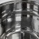 Stainless steel pan Magistro Grande, 8.9 liters, metal cover, capsule, induction