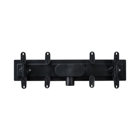 Comforty CF6ADB70, plastic, 700mm with a grille, black matte drainage groove-3