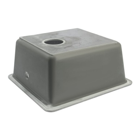 Curler for a kitchen made of ZEIN 27/Q8, 463 x 433 mm, rectangular, overflow, dark gray color-2