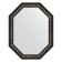 Mirror in the baguette frame, black Ardeko 81 mm, 74x94 cm