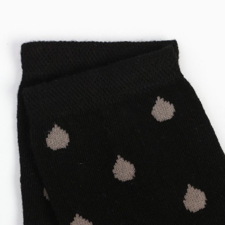 Women's socks, black color, size 36-38-2