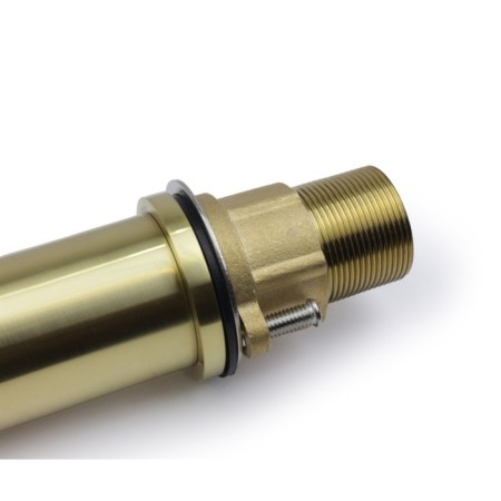 Bronze de Luxe Avantgarde 2030GB shell mixer, pour 150 mm, brass, bronze-4
