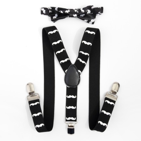 Set for a boy of a suspension and a bowl tie "Gentleman", 30 x 13 cm