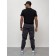 Cargo jeans men, size 48, dark gray color