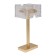 Ice table lamp, size 19.5x50x21.5 cm, 80W 2xe14 IP 20