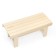 A bench (bench) wooden from linden 100 x 45 x 42 cm, without a back, for a bath and a summer residence