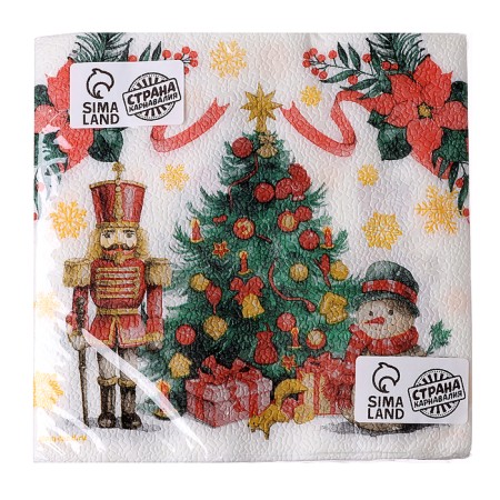 Double -layer paper napkins, 33*33 cm, set 20 pieces-1