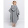 Hat-to-Polo children, height 98 cm, gray color