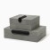The casket for jewelry "Classic" eco -leather, set 2 pcs.