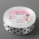 Satin tape "Golshek", 25 mm × 23 ± 1 m, white color No. 001