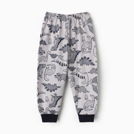 Pajamas for a boy, color gray melange, height 104 cm-6