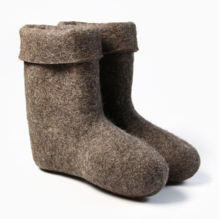 Men's boots with bending, natural color, size 41-3