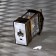 LED figure "Lantern with a deer" 7.5 × 14 × 4.2 cm, plastic, batteries AG13x3, glow warm white