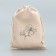 Bag gift suede "Flower", 13 x 18 cm +/- 1.5 cm