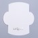Envenue for certificate with embossing, white, 10.5 x 7
