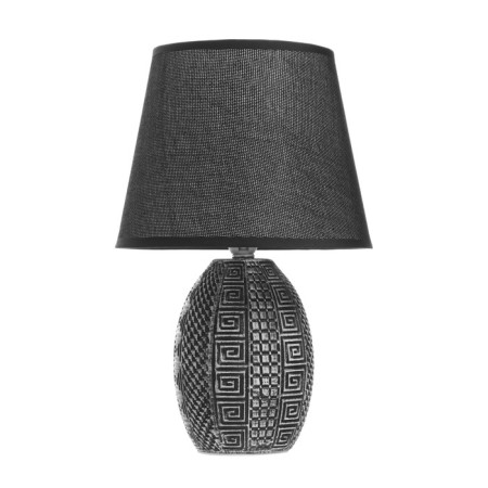 Fabric Lamp "Finn" E14 40W Black 20x20x32cm-5