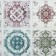 PVC panel faceted square Caucasus 960x480 mm