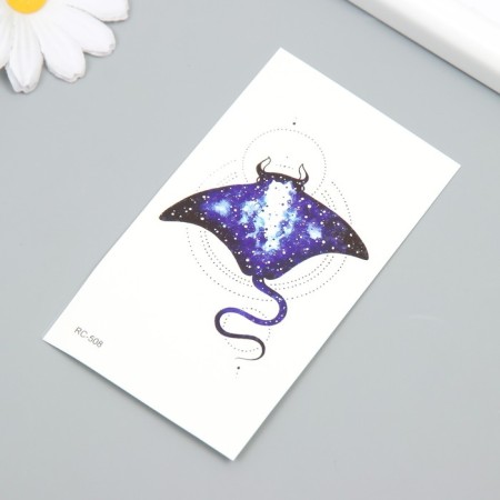 Tattoo on the body color "Skyd. Star Sky" 6 x 10.5 cm-1