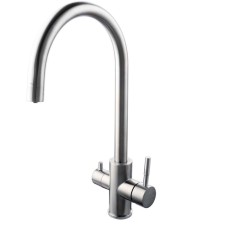 Fashun A54309-B kitchen mixer, single-leaf, with output for drinking water, satin
