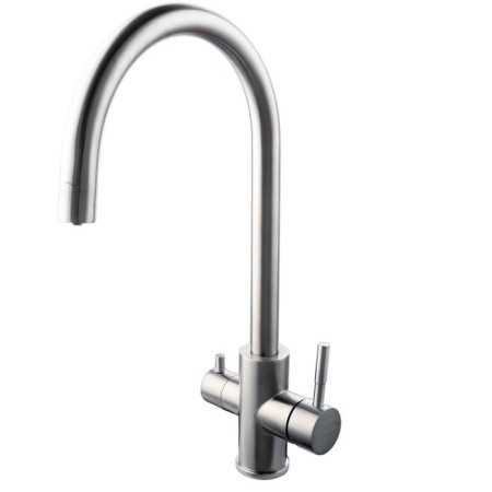 Fashun A54309-B kitchen mixer, single-leaf, with output for drinking water, satin