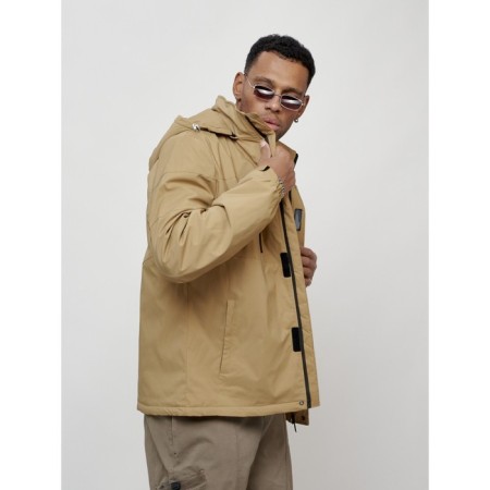 Sports male jacket, size 54, beige color-12