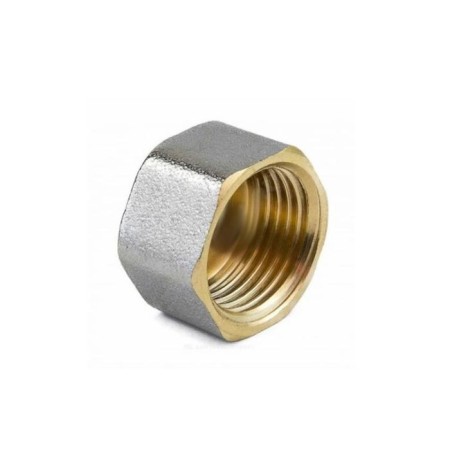 The plug Aquasfera 9016-01, 1/2 ", internal thread, nickel-plated brass-4