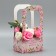 Box box for flower "Best Teacher", 17 × 12 × 32 cm