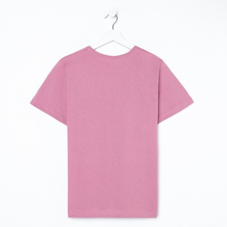 T -shirt male, pink color, size 46-6