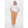 Female trousers, size 58, beige color