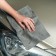 Wiper suede Cartage 43 × 32 cm in a tube, gray