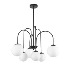 ARTE LAMP MEBSUTA A1675LM-6BK, E14, 6x40 W, 75x75x63 cm, black chandelier
