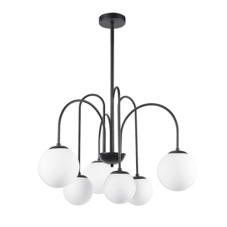 ARTE LAMP MEBSUTA A1675LM-6BK, E14, 6x40 W, 75x75x63 cm, black chandelier